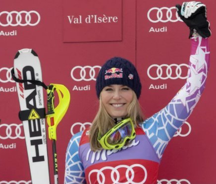 Olympic gold-medalist skier Linsey Vonn